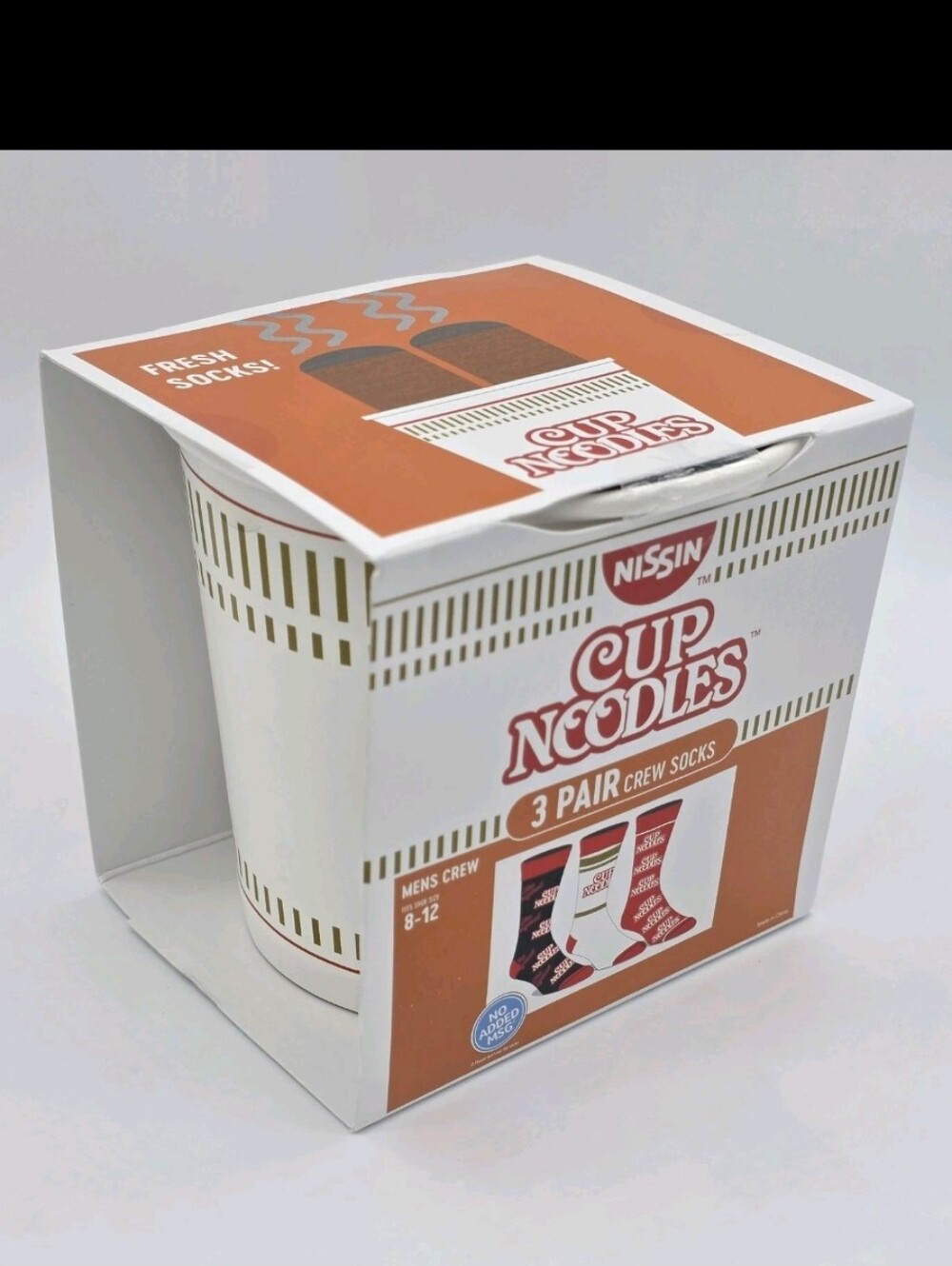 Cup Of Noodles - 3 Pair Of Socks
